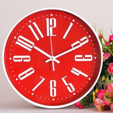 리치오션 3D 벽시계 30cm, 타입B