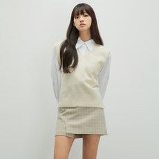 미쏘 브이넥 니트조끼