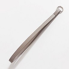 동대문단추왕 가죽 가방 끈 컬러 스트랩 숏 11.8cm, 그레이, 1개 - 가방가죽끈