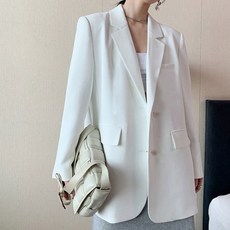 셀레네 여성용 루즈핏 캐주얼 자켓