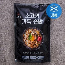 늘품정 소고기 가득 솥밥 밀키트 (냉동), 528g, 1개