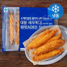 지엔씨푸드 대왕 새우튀김 6미 (냉동), 360g, 1개
