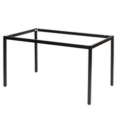 Dori Furniture 30mm方管 1200x600 鋼製桌架, 黑色, 1個