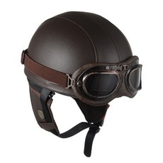 GSV 고글모 클래식 헬멧, 브라운