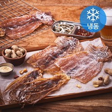 우물우물 잘말려 구수한 마른 오징어 3미 (냉동), 1개, 240g