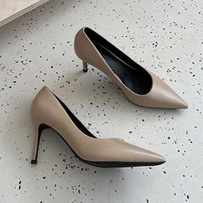 8cm그레이하이힐