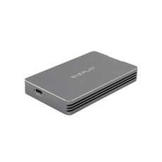 위즈플랫 플렉스 드라이브 외장 NVMe SSD 포터블 케이스 USB4 썬더볼트4 USB C TUB4000P