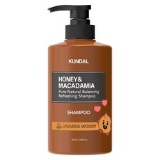 쿤달 BT21 네이처 샴푸 자스민우디향, 1개, 500ml