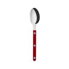SABRE PARIS Bistrot復古酒館鈕扣系列茶匙 15.5cm 亮面款, 酒紅色, 1入