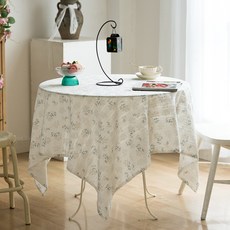 화이트린넨식탁보