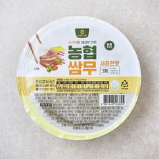 농협식품 쌈무 새콤한맛, 350g, 1개