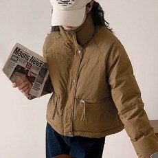 앤드스타일 여성용 데일하이넥 숏 패딩 점퍼 261652