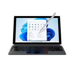 디클 탭 iWork 20 태블릿PC Wi-Fi + 어댑터 + 도킹 키보드 + 펜, 블랙(앞면), 그레이(뒷면), 128GB
