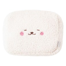 ekax 毛毛萬用收納包, 聚酯纖維材質, 尺寸180x140x60±20mm, 180 x 140 x 60mm, 奶油熊