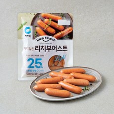 청정원 짜지 않은 리치부어스트, 200g, 1개