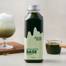 마쉬다 말차 밀크티 원액, 1개, 500ml