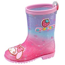 Sanrio 三麗鷗 兒童款 珍珠雨靴 美樂蒂 200mm 女童雨鞋 防水防滑
