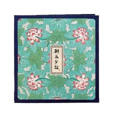 復古花卉封面記錄相冊 280*270*30mm, 30張, 10號(相冊)+白色(內頁)