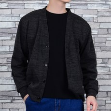 타운클로 남성용 니트 브이넥 가디건 CM