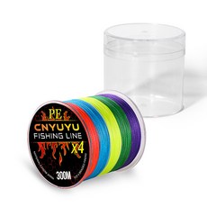 CNYUYU FISHING LINE PE線 X4 1.5 釣魚線 300m 耐磨 四股編織, 1捲