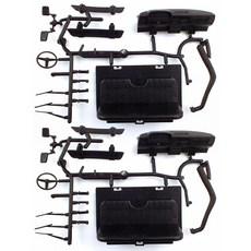 CBT 1:16 比例卡車車身零件套組 CBT799271, 黑色的, 2套