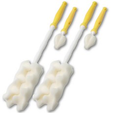 베이비베어일자형젖병솔