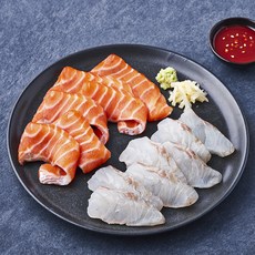 맛있는 연어 농어회 (냉장), 1개, 200g