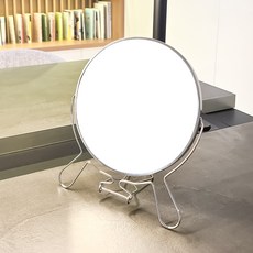 에스앤디자인 와이어 양면 확대 탁상거울, 혼합색상