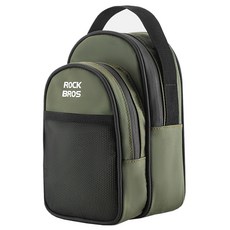 ROCKBROS 洛克兄弟 腳踏車Brompton專用防水前背包 W014, 1個, 綠色