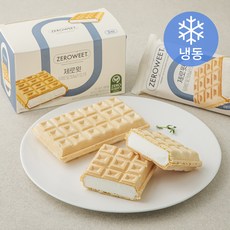 제로윗 당제로 밀크바닐라 모나카 아이스크림 샌드 (냉동), 420ml, 1개
