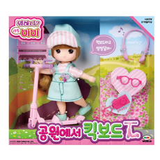 MIMI WORLD 迷你MIMI 兜風滑板車組, 1入, 粉紅色