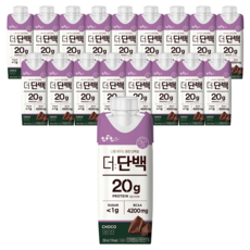 tft 더단백 드링크 초코, 250ml, 18개