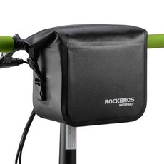 ROCKBROS 洛克兄弟 自行車防水把手座墊包 AS-008, 1個, 黑色