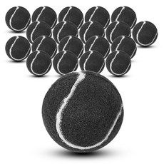 마켓플랜 테니스공 의자 발 커버 20p, 블랙