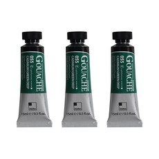 ShinHan 火山口專家水粉畫 3p 鎘綠深 C, 15毫升, 1 種顏色