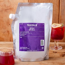 만월회 홍백향차 원액 베이스, 1kg, 1개