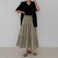 린넨스커트세트