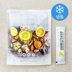 올가니카 부스터 비가열 레몬진저샷 주스 15개입 (냉동), 270g, 1개