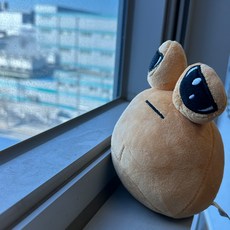 다다랜드 슬픈 눈 달팽이 인형, 혼합색상, 1개, 12cm