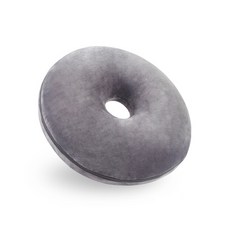 에나수 휴스퍼트 메모리폼 도넛 방석, 그레이, 1개