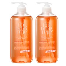 로더렛 인 잉글랜드 컬러핏 바디 워시 번트 바닐라, 1000ml, 2개