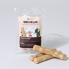 영마진 강아지 커피나무스틱 150g 3p, 연갈색, 1개