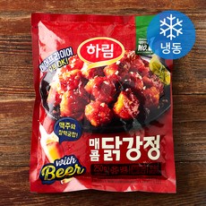 하림 매콤닭강정 (냉동), 250g, 1개