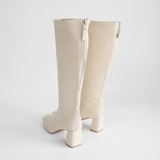 아이보리롱부츠