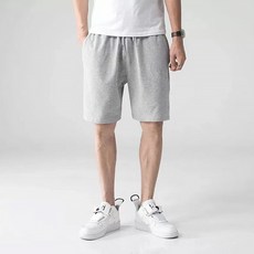 남성용 마켓A 베이직 5부 트레이닝 반바지
