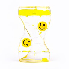 Art Joy 油旺水旺運動起泡水球, 龍捲風計時器黃色