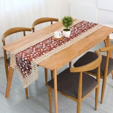 플라워테이블러너