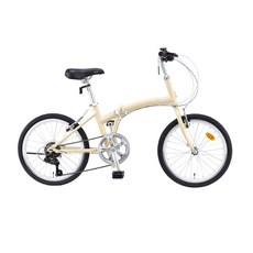 레스포 호라이즌 7단 접이식 50.8cm 자전거 + 무료 조립 쿠폰, 라이트베이지, 145cm