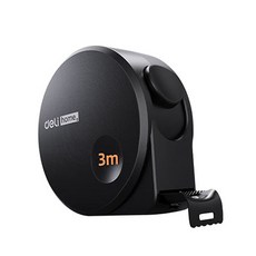 deLi 得力 Home系列捲尺 黑色, 3m, 1個