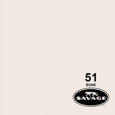 세비지 종이 롤 배경지 HALF, 51-1253(51 Bone), 1개